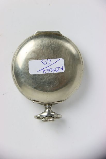 Metronome in silver plated metal. CADENCIA....