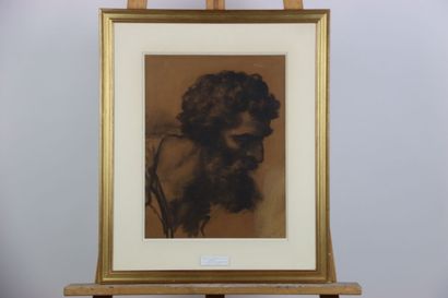 French school of the 19th century. Portrait...