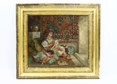 Oscar PEREIRA DA SILVA (1867-1939). Sleeping...