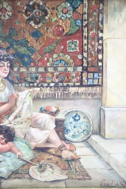 Oscar PEREIRA DA SILVA (1867-1939). Sleeping...
