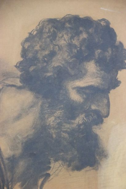 French school of the 19th century. Portrait...