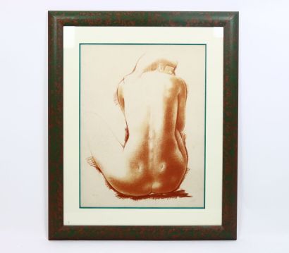 Antoniucci VOLTI (1915-1989). Female nude...