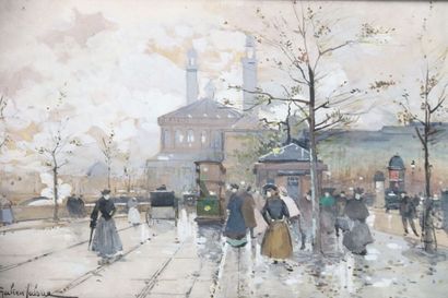 Eugène GALIEN-LALOUE, (1854-1941). Street...