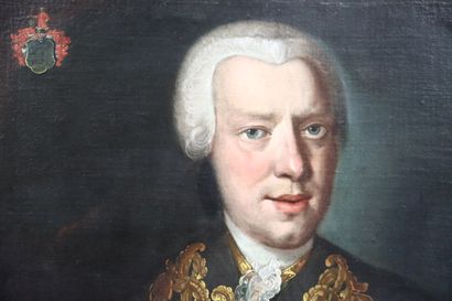 18th century school. Portrait of a man ....