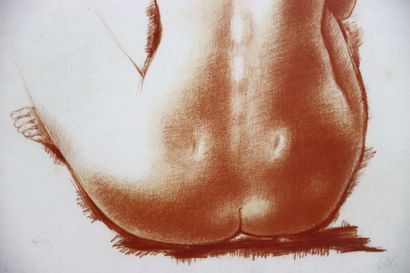 Antoniucci VOLTI (1915-1989). Female nude...