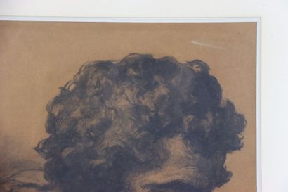 French school of the 19th century. Portrait...