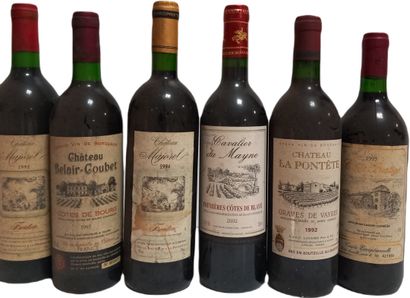 1 bouteille de Grave de Vayres 1992, Château...