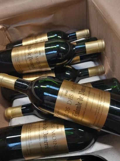 8 bouteilles de LALANDE-DE-POMEROL Clos des...