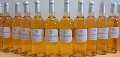 24 bouteilles de Pays du Var Rosé La Gariguette...