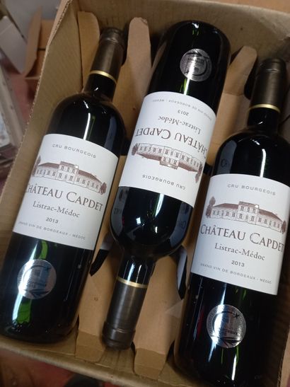 12 bouteilles de Listrac Médoc 2013, Château...