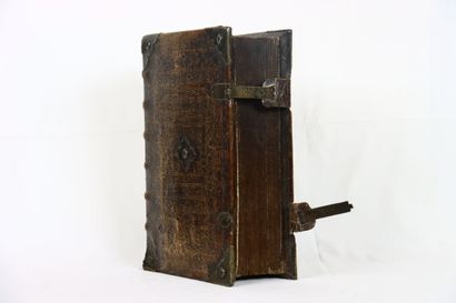 Bible en allemand, 1733, important couverte...