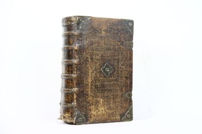 Bible en allemand, 1733, important couverte...