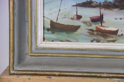 R. BRICQUET (XIX-XXe), Bateaux de pêche à...