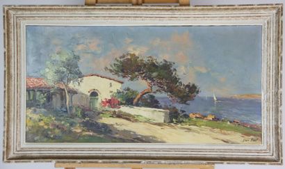 AREL Marc (XXe siècle). Mas de Provence en...