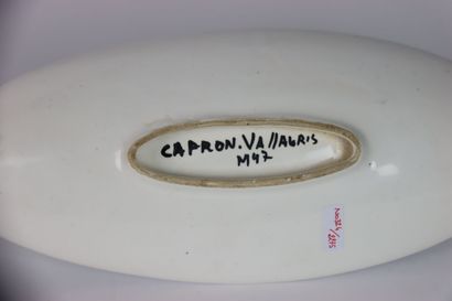 Roger CAPRON (1922 - 2006). Grande coupe...