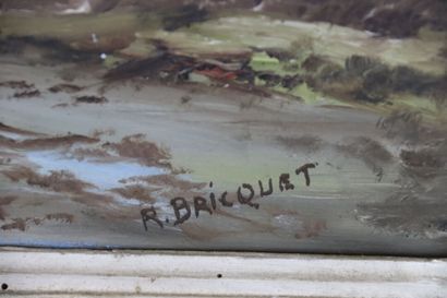 R. BRICQUET (XIX-XXe), Bateaux de pêche à...