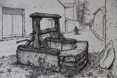 Raymond SIMONIN (1907-1998). Gravure d'un...