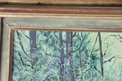 École du XXe. Réunion d'une nature morte,...