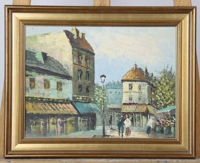 Louis Anthony BURNETT (1907 - 1999). Vue...