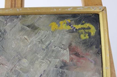 École Française du XXe. Composition. Gouache...