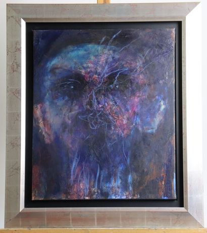 École du XXe siècle, Portrait, huile sur...