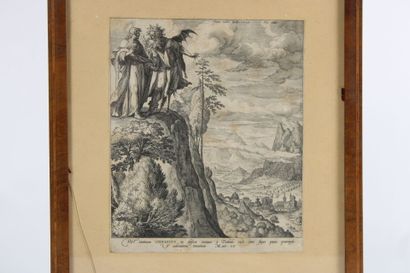 Johann Sadeler (1550- 1600) Scene depicting...