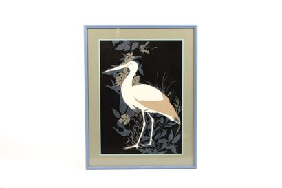 Camille Claus (1920-2005). The stork. Color...