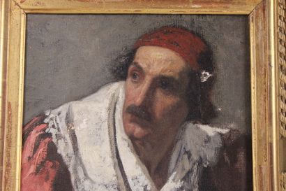 Nineteenth century school. Portrait of a...