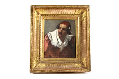 Nineteenth century school. Portrait of a...