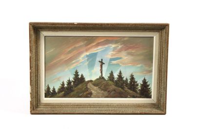 20th century school. Evocation of Christ...