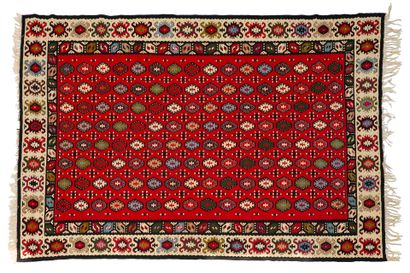 Large Balkan Kilim rug, (Macedonia), 3rd...