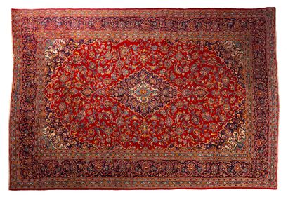 Important and magnificent KACHAN carpet,...