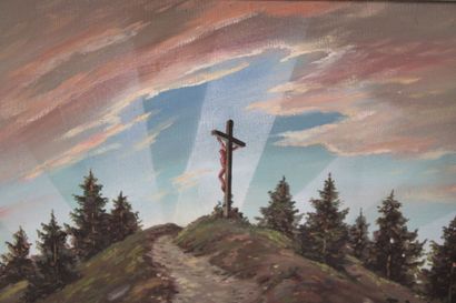 20th century school. Evocation of Christ...