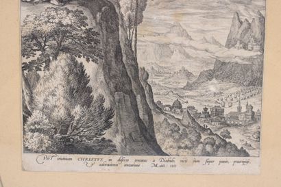 Johann Sadeler (1550- 1600) Scene depicting...