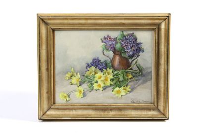 Elisabeth Braun, 20th century Alsatian school....