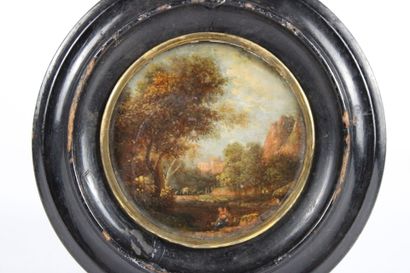 18th century school. Landscape animated with...