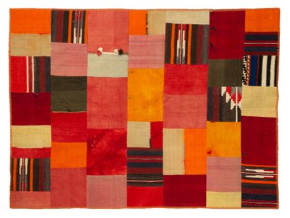 ANATOLIAN Kilim patchwork rug, (Asia Minor),...