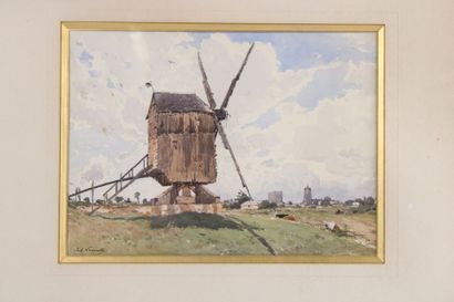Paul Lecoutre. Nineteenth century school....