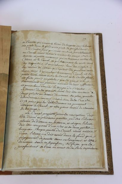 [MANUSCRIT] - [MOSELLE] - Mémoires sur les...