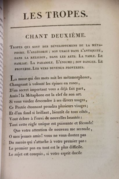 NEUFCHATEAU (François de) - Les tropes ou...