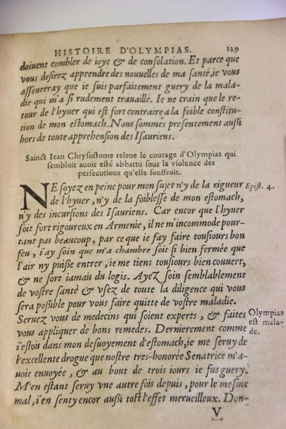 MEURISSE (R.P.) - Histoire d'Olympias Diaconesse...