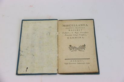 MAIGRET - Miscellanea Joannis-Francisci Maigret...