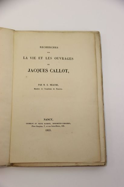 [LOT DE 8 LIVRES SUR L'ART EN LORRAINE] -...