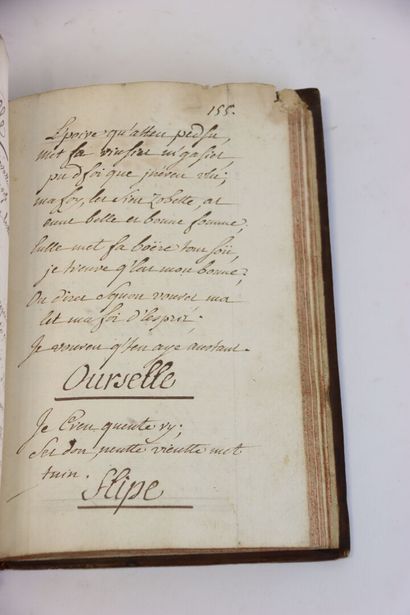 [MANUSCRIT] - GENDRE (Jean-Louis) - La famille...