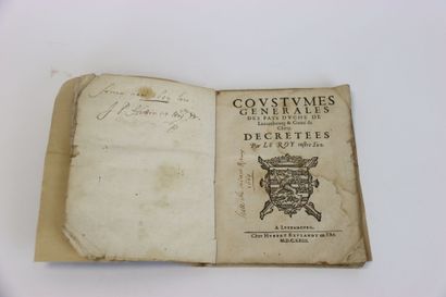 [LUXEMBOURG] - Coustumes générales des pays...