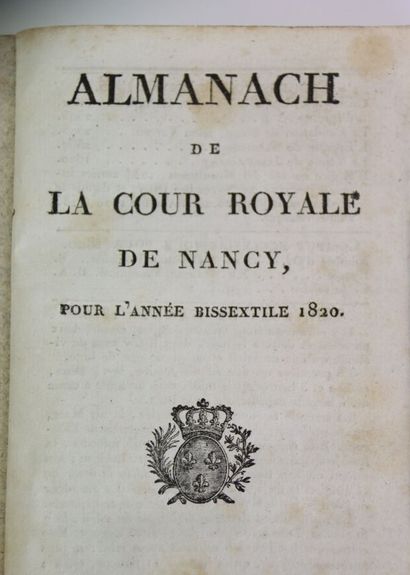 [LOT DE 4 ALMANACHS] - COLLECTIF. Almanach...