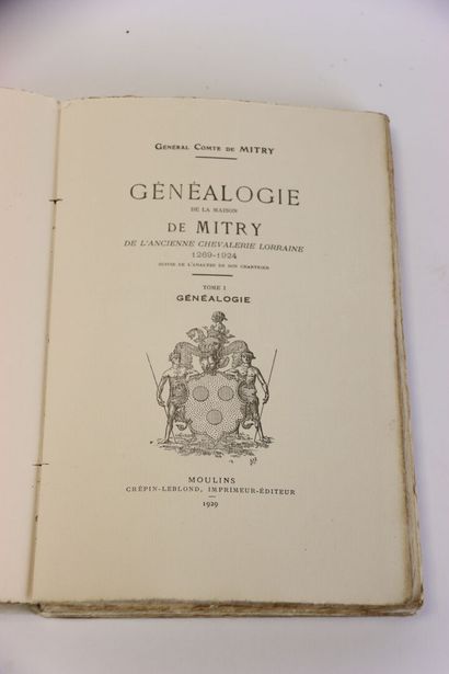MITRY (Général comte de) - Genealogy of the...