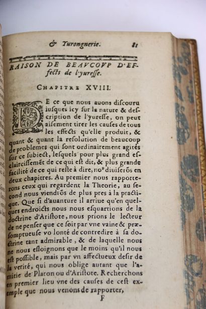 MOUSIN (I.) - Discours de l'yvresse, et yvrongnerie....