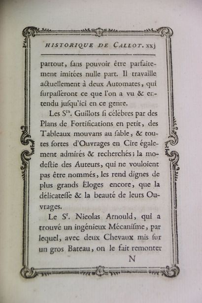 [MARETZ (M. des)] - Éloge historique de Callot,...