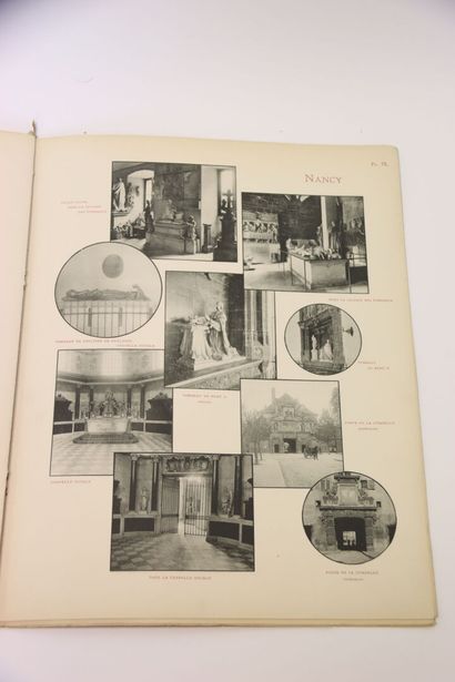 [LOT DE 8 LIVRES SUR L'ART EN LORRAINE] -...